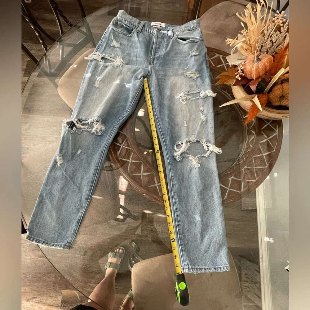 Women’s Pistola distressed jeans light wash size 27 - Picture 6 of 7